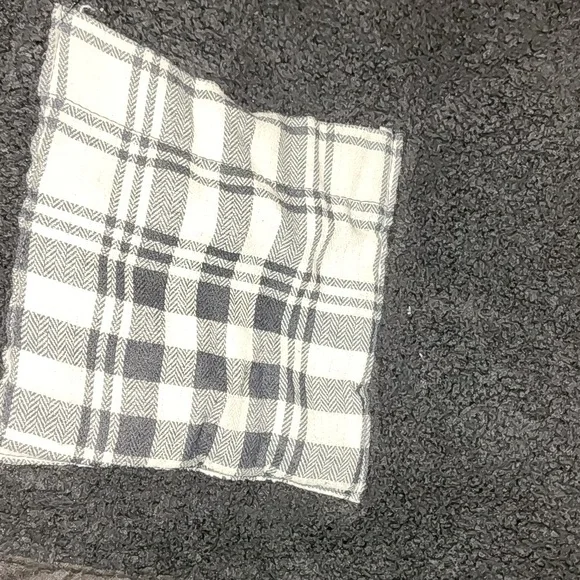 Boston Traders NWT Women's Black Faux Suede Sherpa Utility Trucker Jacket Sz XL - Picture 10 of 16